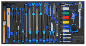 Tool assortment, General hand tools, 34-piece