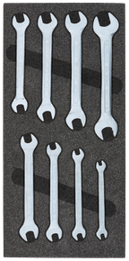 Werkstattwagensortiment, Schraubenschlüssel, 8-teilig